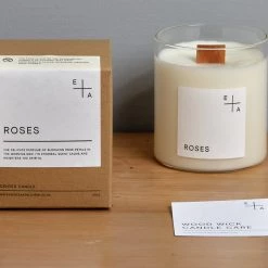 Essence + Alchemy Living Beaker Candle -­ Roses
