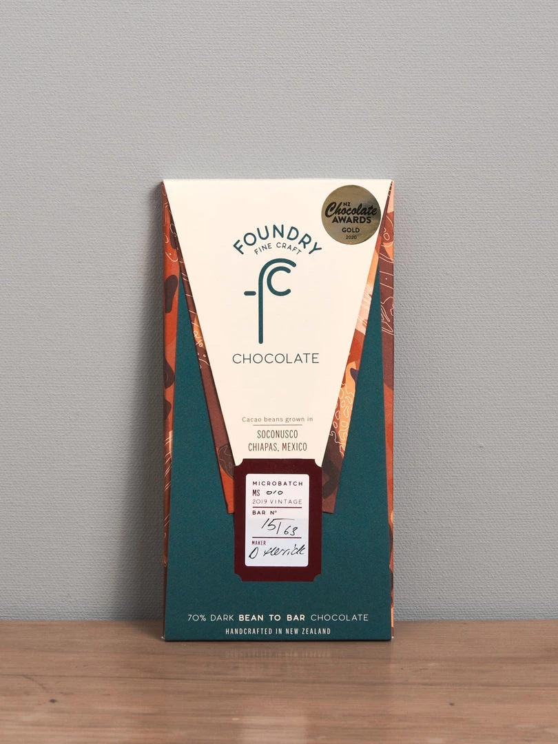 Kitchen+Table Foundry Chocolate - Soconusco, Chiapas, Mexico 70% 3 Kitchen+Table Foundry Chocolate - Soconusco, Chiapas, Mexico 70%