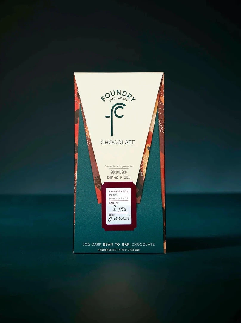 Kitchen+Table Foundry Chocolate - Soconusco, Chiapas, Mexico 70% 1 Kitchen+Table Foundry Chocolate - Soconusco, Chiapas, Mexico 70%