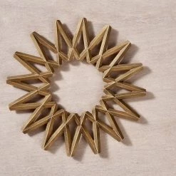 Futagami Living Brass Trivet – Galaxy 10 Futagami Living Brass Trivet – Galaxy