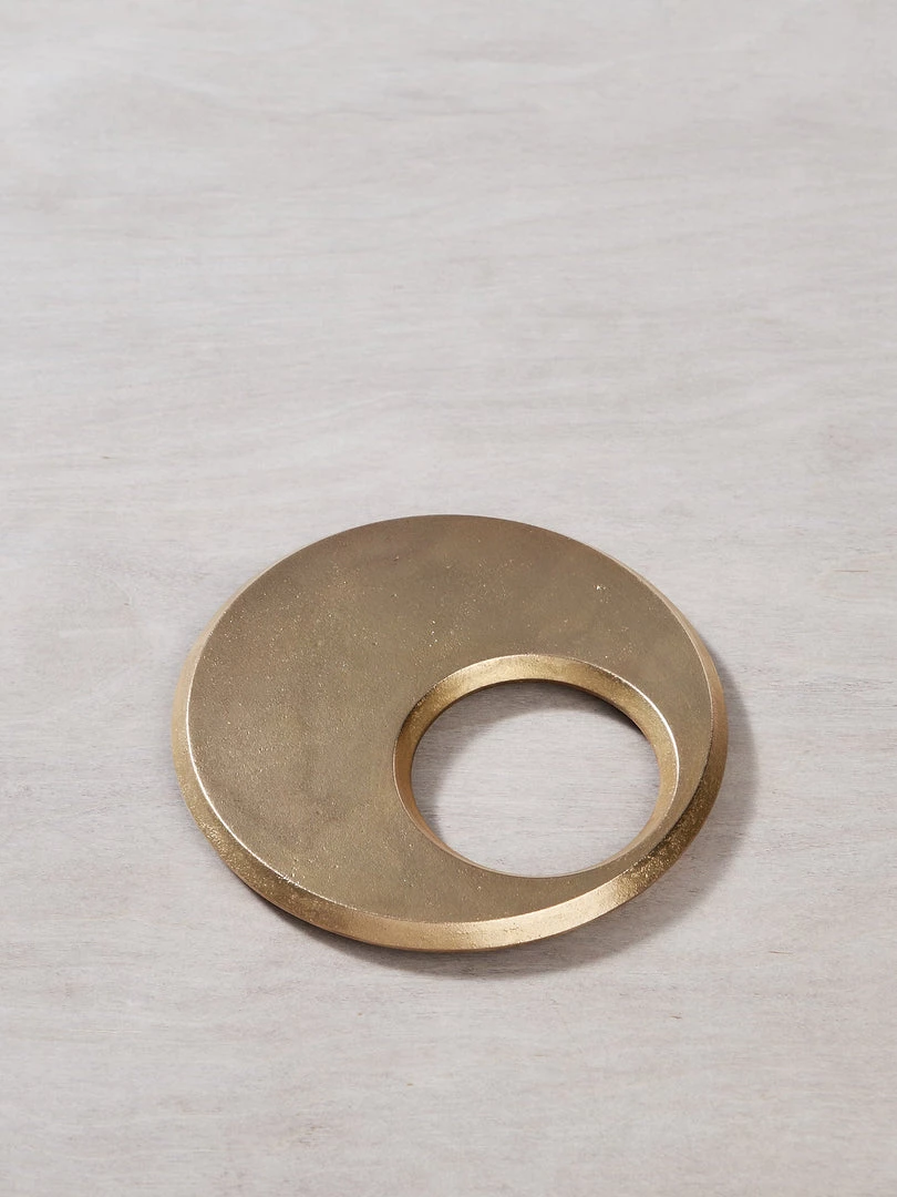 Futagami Brass Trivet – Moon 1 Futagami Brass Trivet – Moon
