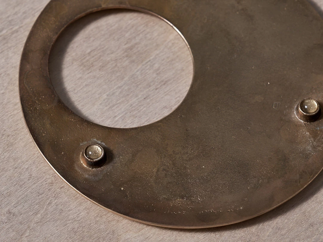 Futagami Brass Trivet – Moon 4 Futagami Brass Trivet – Moon