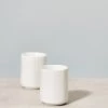 Gidon Bing Living Twin Wall Cup – Satin White