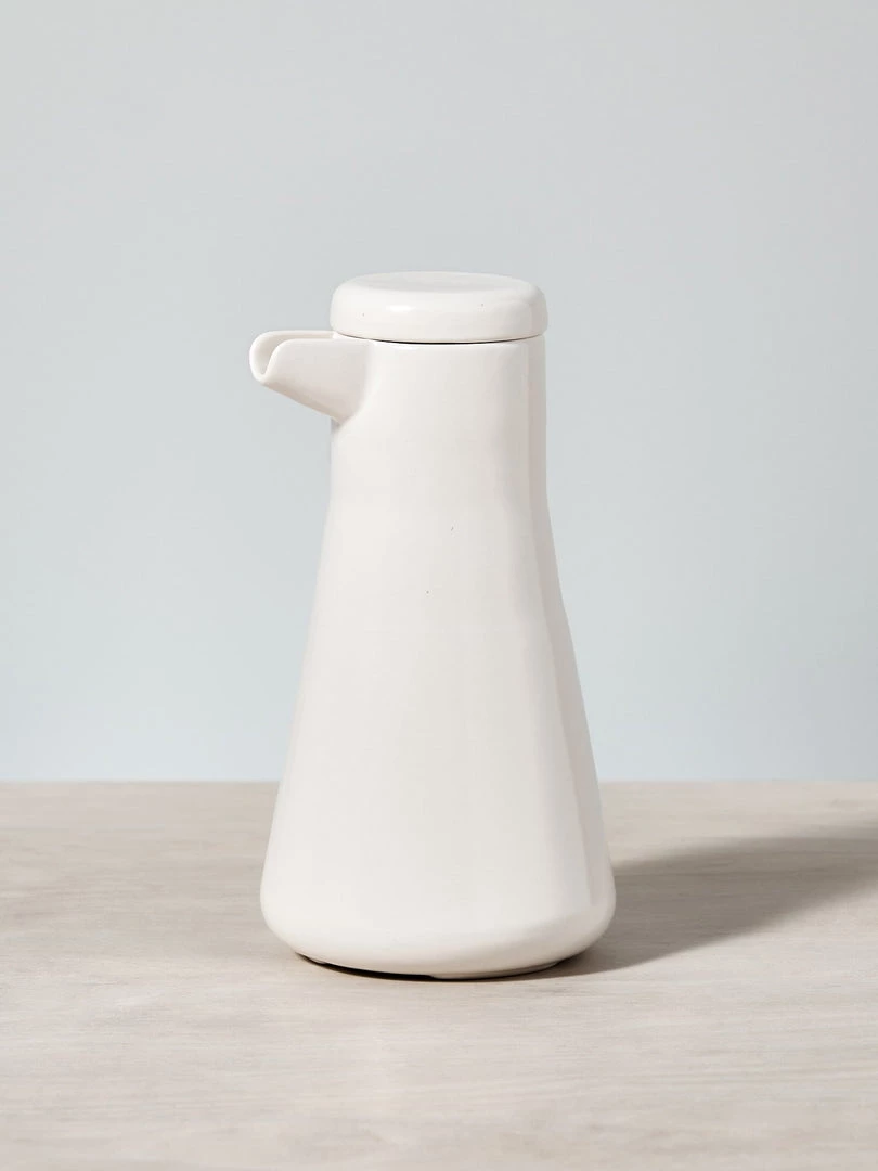 Gidon Bing Large Twin Wall Coffee/Tea Pot – Satin White 1 Gidon Bing Large Twin Wall Coffee/Tea Pot – Satin White