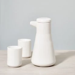 Gidon Bing Living Twin Wall Cup – Satin White