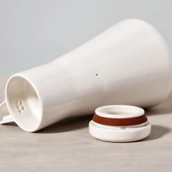 Gidon Bing Large Twin Wall Coffee/Tea Pot – Satin White