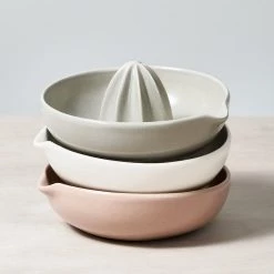 Gidon Bing Citrus Juicer – Dusty Pink