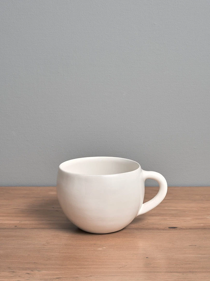 Gidon Bing Cup - Satin White Living 1 Gidon Bing Cup - Satin White Living