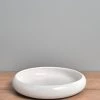 Gidon Bing Footless Bowl – Satin White Living