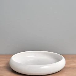 Gidon Bing Footless Bowl – Satin White Living