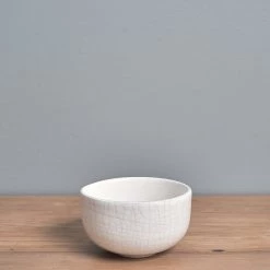 Gidon Bing Living Olive Bowl – Bone Crackle