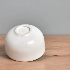 Gidon Bing Olive Bowl – Satin White Living