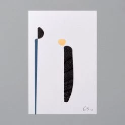 Gidon Bing Postcard Print - Chalutz