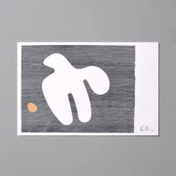 Gidon Bing Postcard Print - Aegean Bird B Workspace