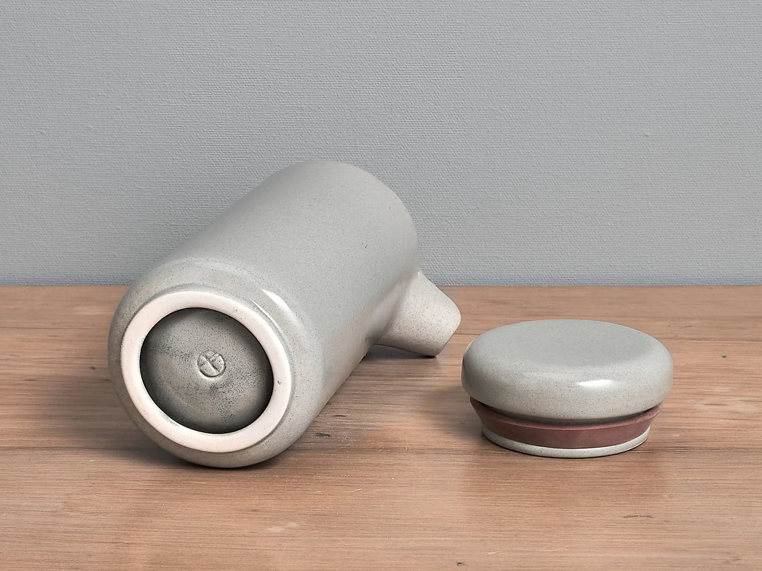 Gidon Bing Living Small Twin Wall Coffee/Tea Pot – French Green 2 Gidon Bing Living Small Twin Wall Coffee/Tea Pot – French Green