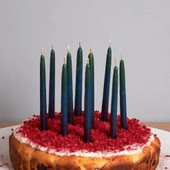 Hohepa Candles Birthday Candles Set – Green, Blue & Purple Living