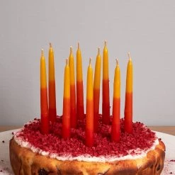Hohepa Candles Birthday Candles Set - Red, Orange & Yellow