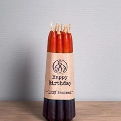 Hohepa Candles Living Birthday Candles Set – Rainbow