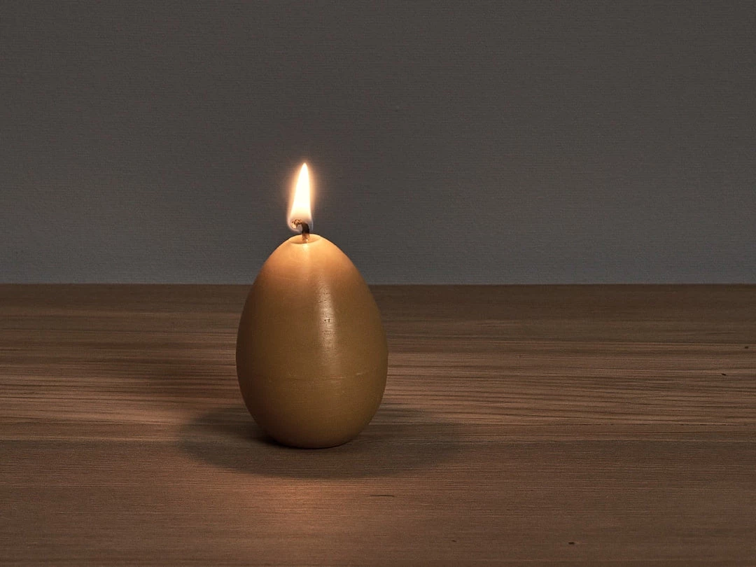 Hohepa Candles Egg Candle 3 Hohepa Candles Egg Candle