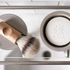Iris Hantverk Shaving Cup With Cedarwood Shaving Soap