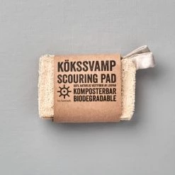 Iris Hantverk Kitchen+Table Loofah Scouring Pad – 2pk