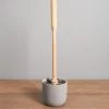 Iris Hantverk Bathroom Toilet Brush With Concrete Cup