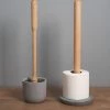Iris Hantverk Toilet Brush & Toilet Roll Holder Set Bathroom