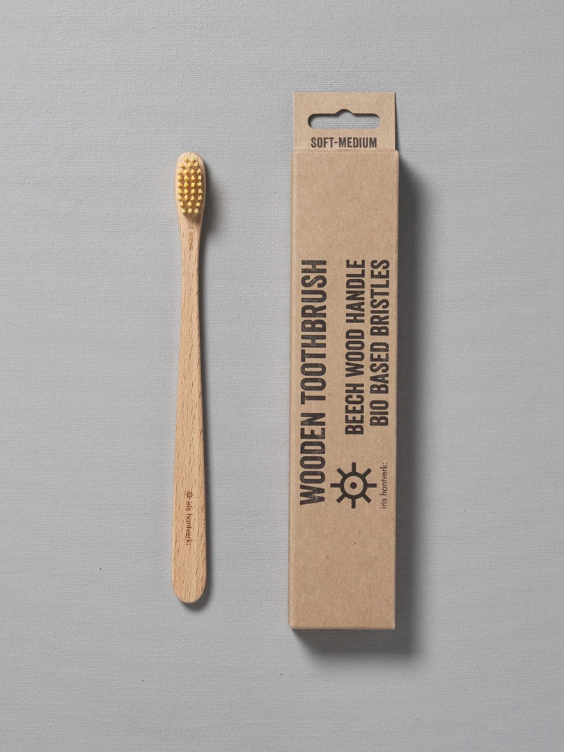 Iris Hantverk Bathroom Toothbrush – Biobased Bristles 1 Iris Hantverk Bathroom Toothbrush – Biobased Bristles