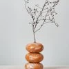 Jino Ceramic Studio Wishing Stone Vase – Mandarin