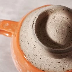 Jino Ceramic Studio Bird Handle Cup – Mandarin