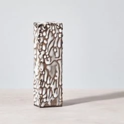 Jino Ceramic Studio Living Rectangular Vase – Plumb Blossom 9 Jino Ceramic Studio Living Rectangular Vase – Plumb Blossom