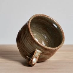 Jino Ceramic Studio Kitchen＋Table Bird Handle Cup – Forest Green