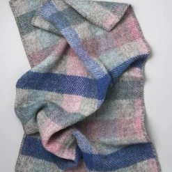 Klippan Gotland Wool Baby Throw – Pastel Plaid