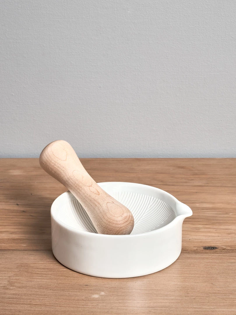 Koizumi Studio Living Mortar & Pestle - Shitaku Series 1 Koizumi Studio Living Mortar & Pestle - Shitaku Series