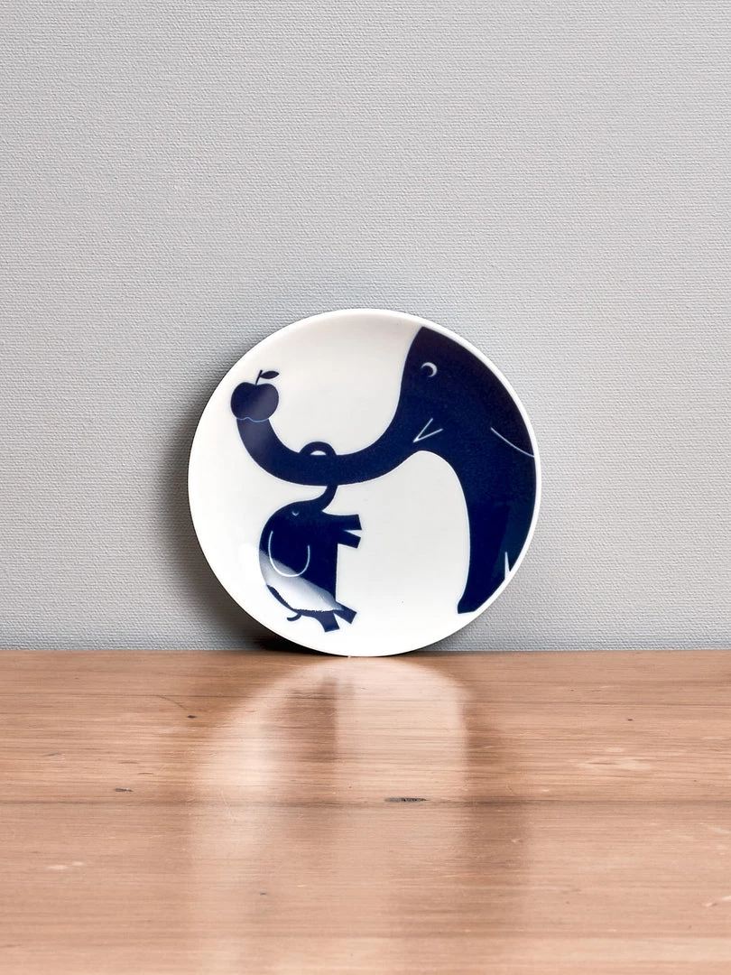 Kihara Living Komon Kids Plate - Elephant 1 Kihara Living Komon Kids Plate - Elephant
