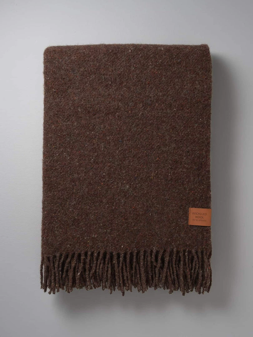 Klippan Living Earth Blanket – Brown 1 Klippan Living Earth Blanket – Brown