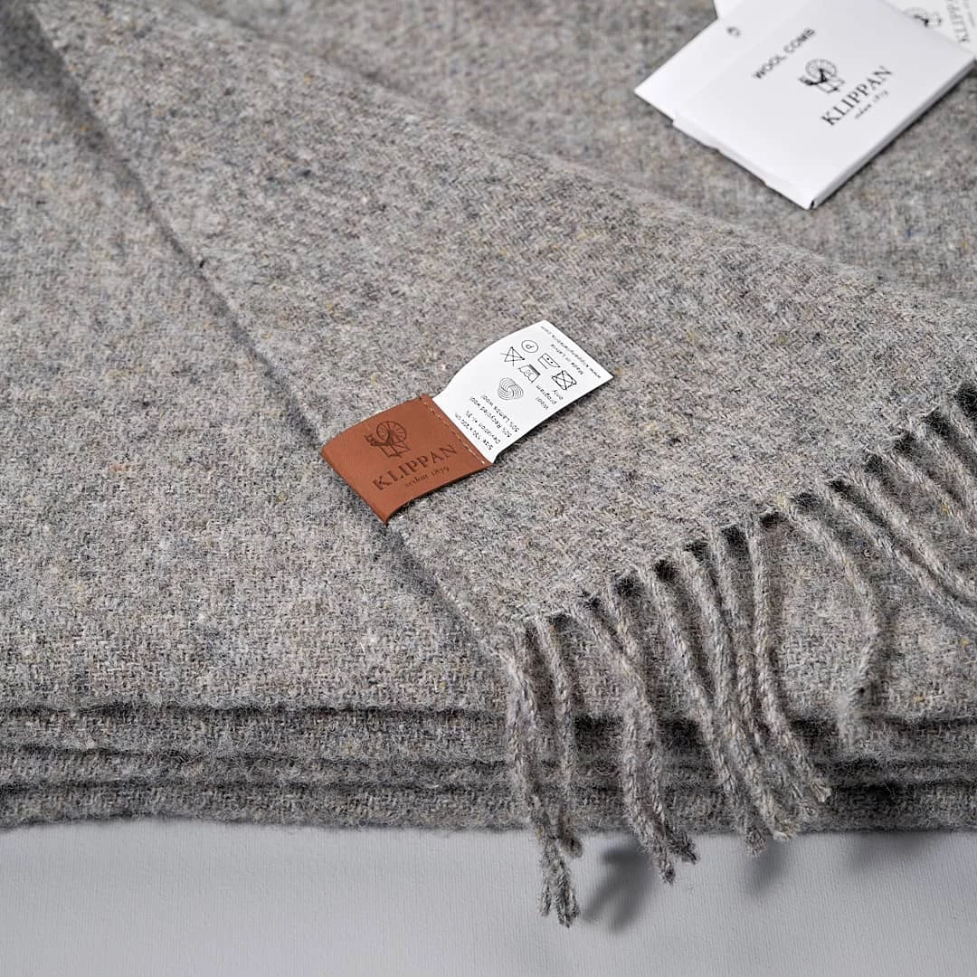 Klippan Living Earth Blanket – Grey 2 Klippan Living Earth Blanket – Grey