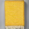 Klippan Living Knut Woven Lambswool Throw – Saffron