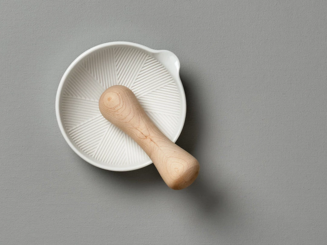 Koizumi Studio Living Mortar & Pestle - Shitaku Series 2 Koizumi Studio Living Mortar & Pestle - Shitaku Series