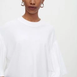 Kowtow Balloon Sleeve Tee - White EOS Sale* 7 Kowtow Balloon Sleeve Tee - White EOS Sale*