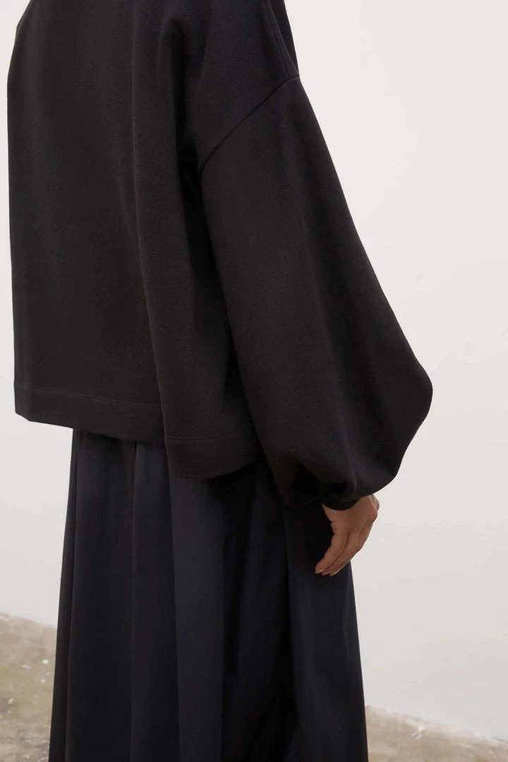 Kowtow EOS Sale* Bow Print Sweater - Black 5 Kowtow EOS Sale* Bow Print Sweater - Black