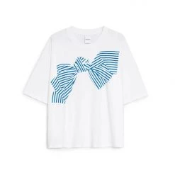 Kowtow Bow Tee - White
