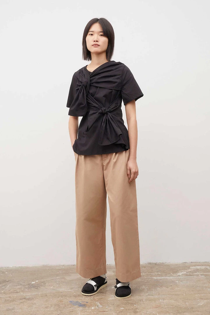 Kowtow Bow Top - Black EOS Sale* 2 Kowtow Bow Top - Black EOS Sale*