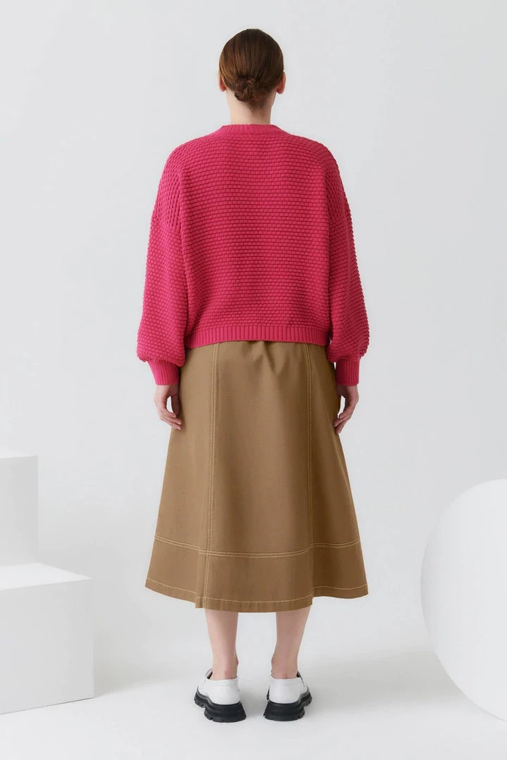 Kowtow Bubble Jumper – Fuchsia 3 Kowtow Bubble Jumper – Fuchsia