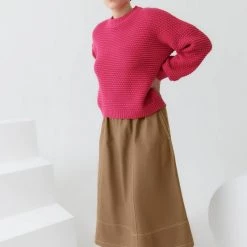 Kowtow Bubble Jumper – Fuchsia 10 Kowtow Bubble Jumper – Fuchsia