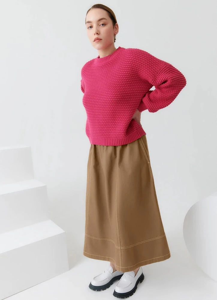 Kowtow Bubble Jumper – Fuchsia 4 Kowtow Bubble Jumper – Fuchsia