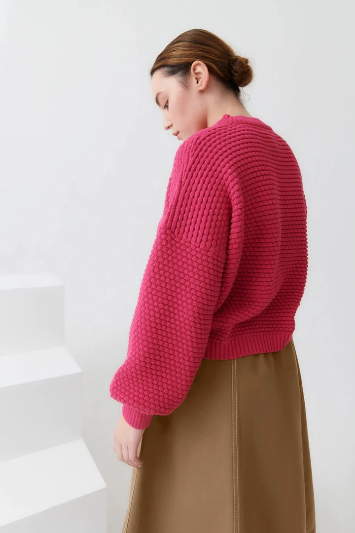 Kowtow Bubble Jumper – Fuchsia 5 Kowtow Bubble Jumper – Fuchsia