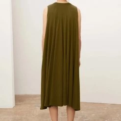 Kowtow EOS Sale* Circle Dress – Khaki