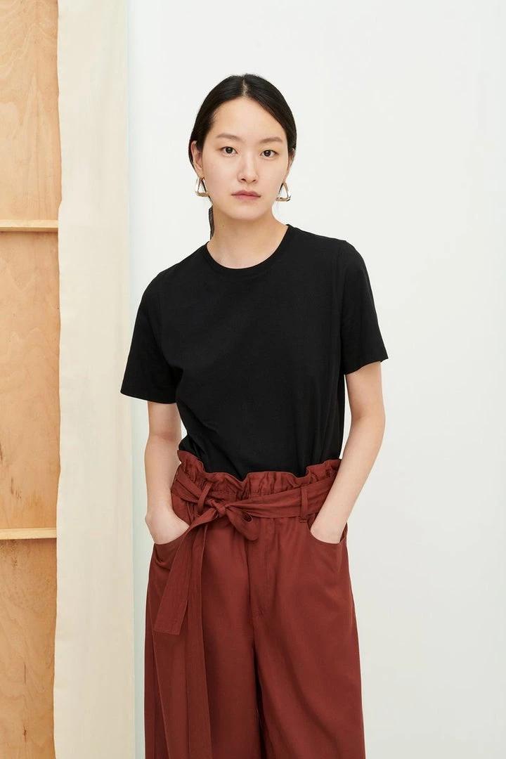 Kowtow Classic Tee - Black EOS Sale* 3 Kowtow Classic Tee - Black EOS Sale*