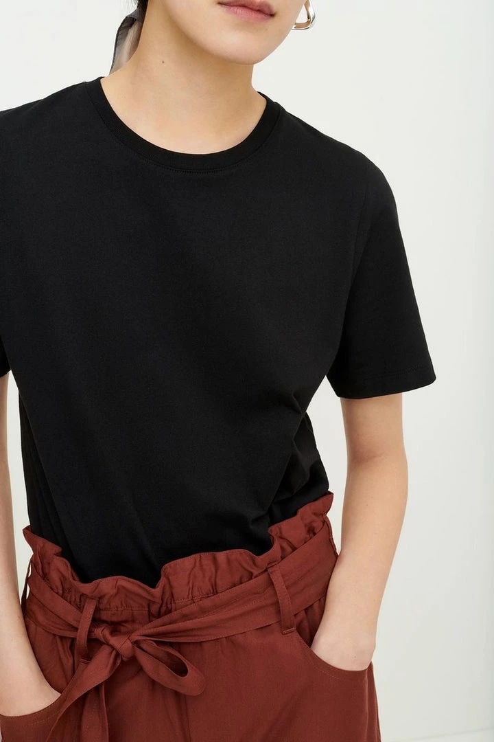 Kowtow Classic Tee - Black EOS Sale* 4 Kowtow Classic Tee - Black EOS Sale*